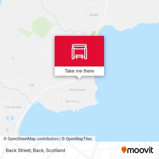 Back Street, Back map