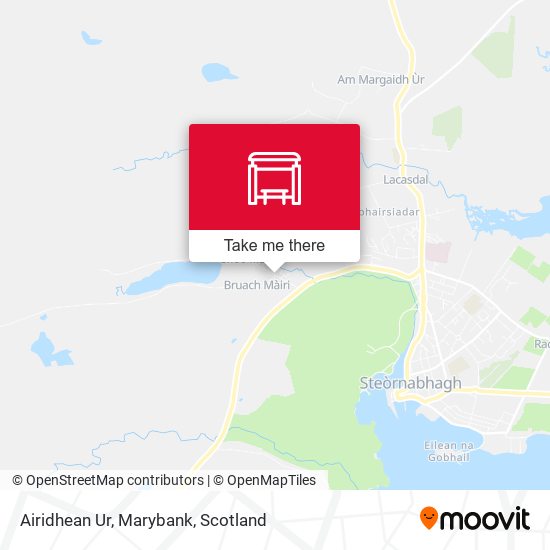 Airidhean Ur, Marybank map