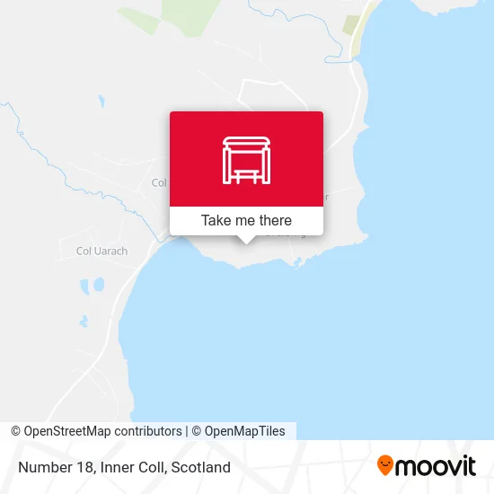 Number 18, Inner Coll map