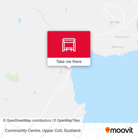 Community Centre, Upper Coll map