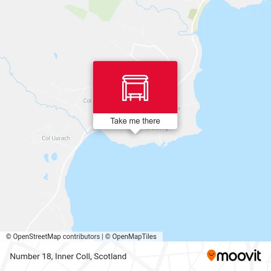 Number 18, Inner Coll map