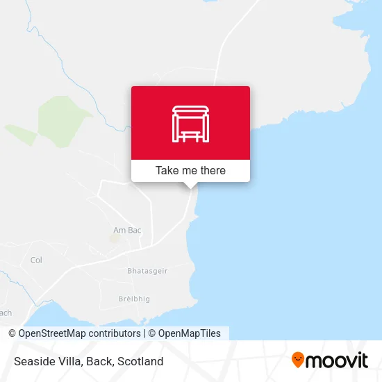 Seaside Villa, Back map