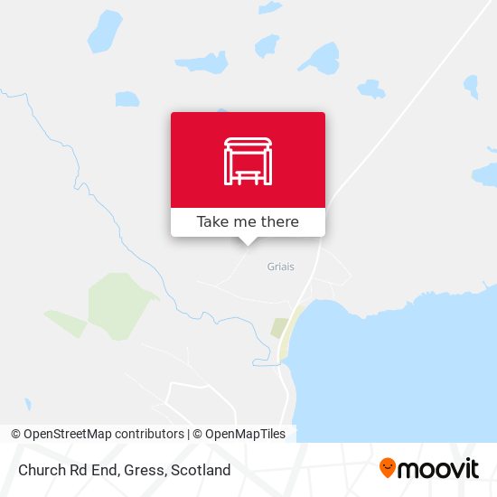 Church Rd End, Gress map