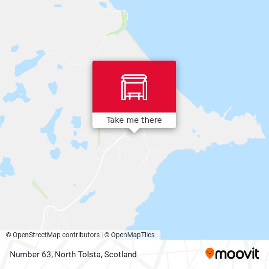 Number 63, North Tolsta map