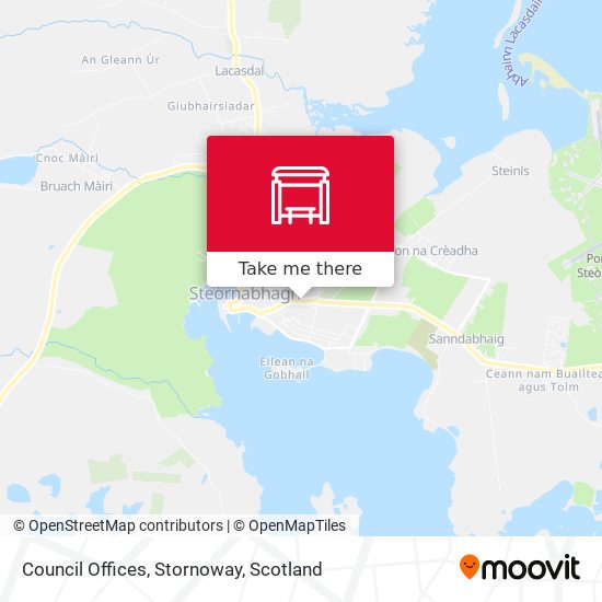 Council Offices, Stornoway map