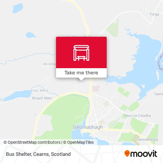 Bus Shelter, Cearns map