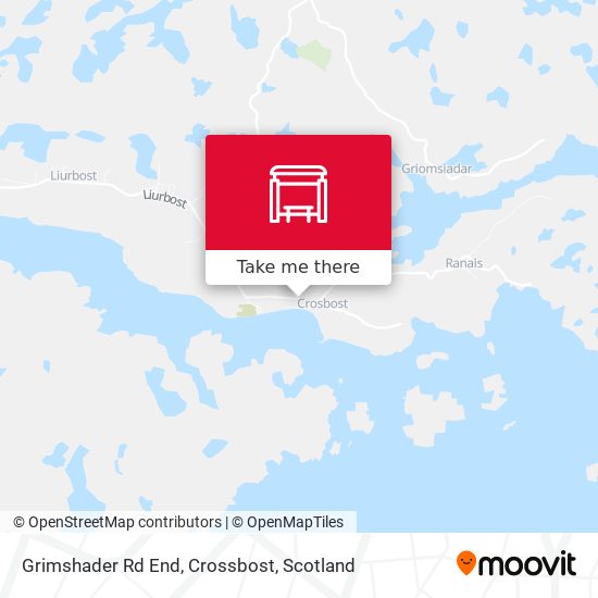 Grimshader Rd End, Crossbost map