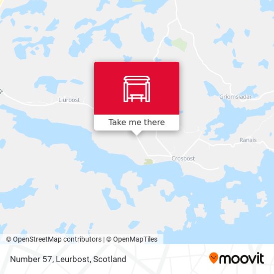 Number 57, Leurbost map