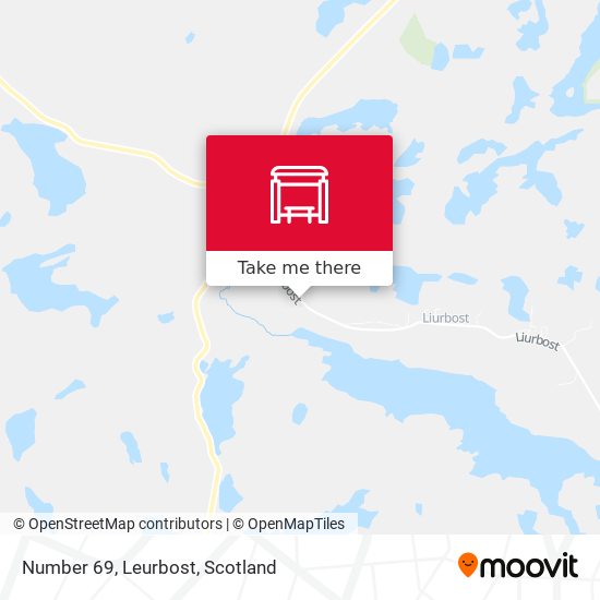 Number 69, Leurbost map