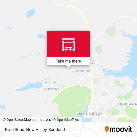Brae Road, New Valley map