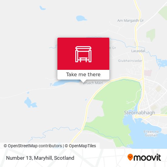 Number 13, Maryhill map