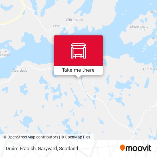 Druim Fraoich, Garyvard map