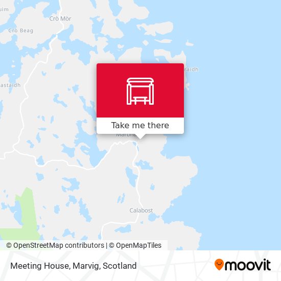 Meeting House, Marvig map