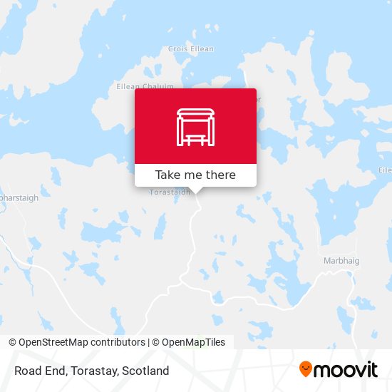Road End, Torastay map