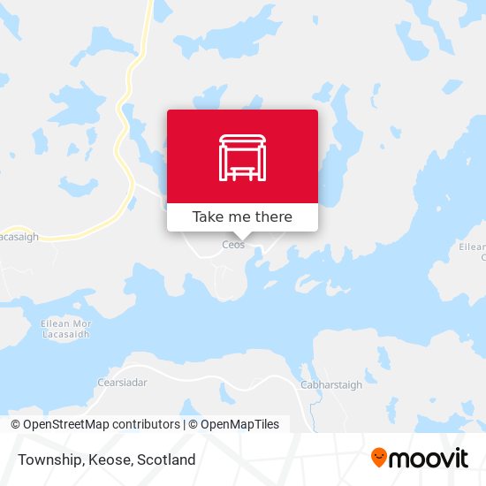 Township, Keose map