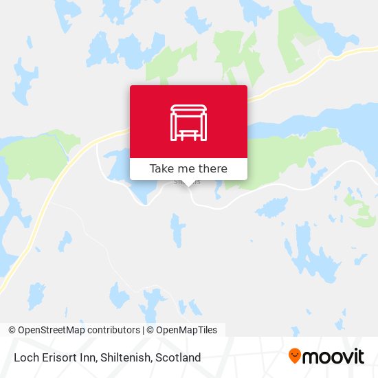 Loch Erisort Inn, Shiltenish map