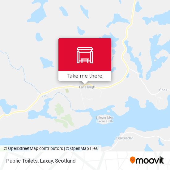 Public Toilets, Laxay map