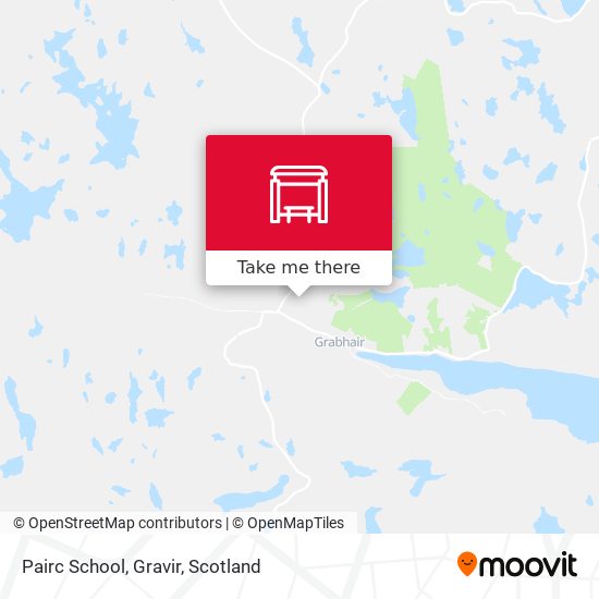 Pairc School, Gravir map
