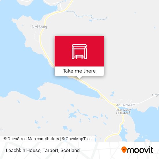 Leachkin House, Tarbert map
