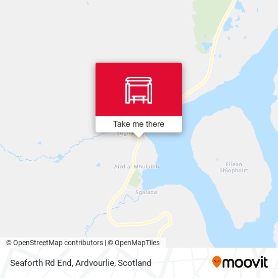 Seaforth Rd End, Ardvourlie map