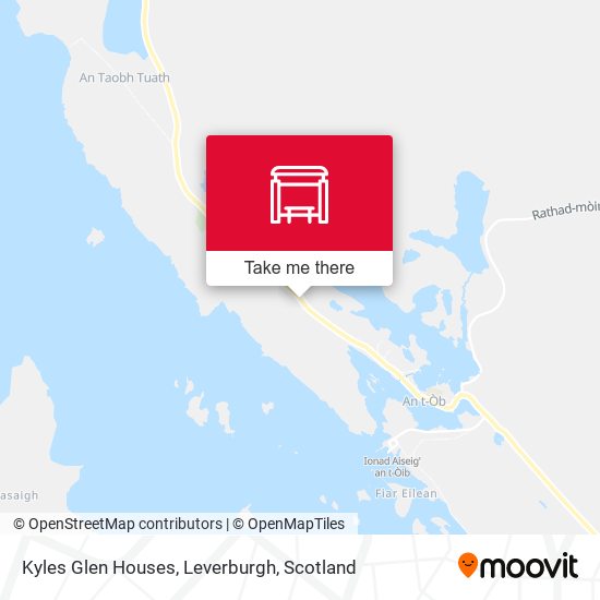 Kyles Glen Houses, Leverburgh map