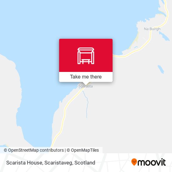 Scarista House, Scaristaveg map