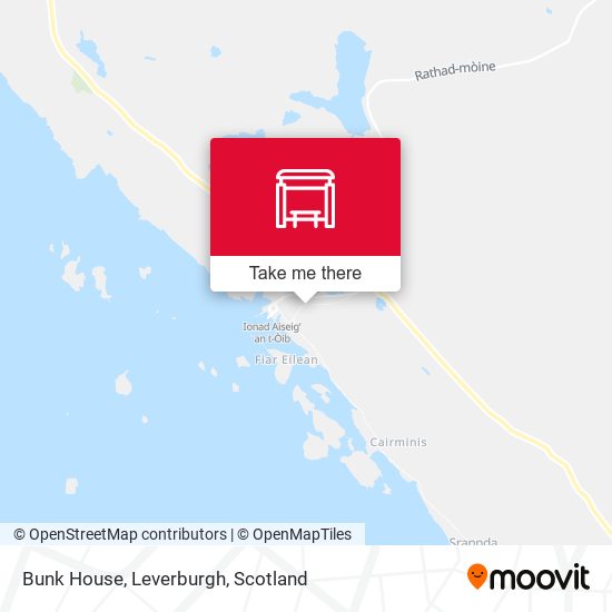 Bunk House, Leverburgh map