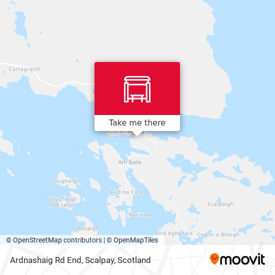 Ardnashaig Rd End, Scalpay map