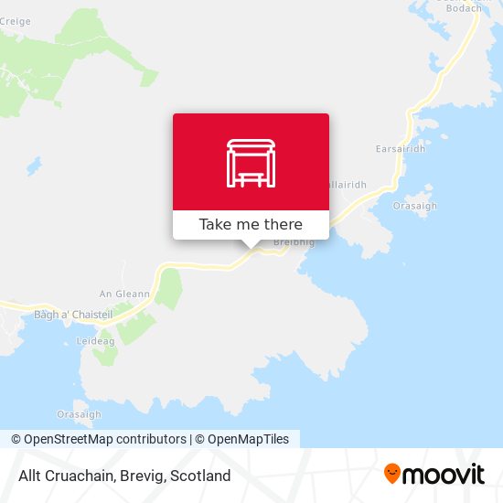 Allt Cruachain, Brevig map