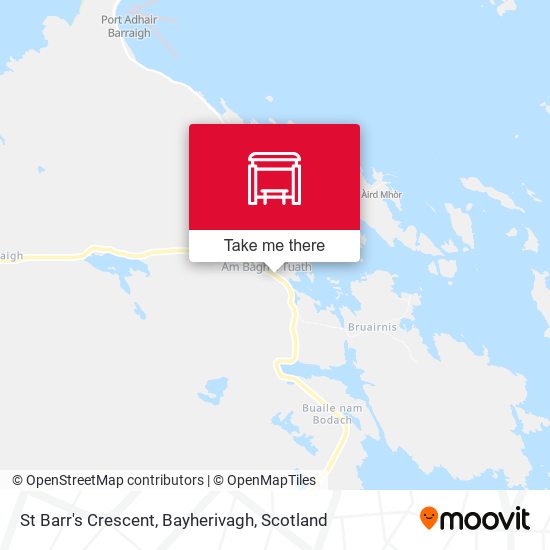 St Barr's Crescent, Bayherivagh map