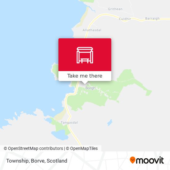 Township, Borve map