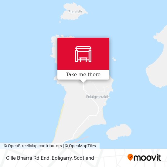 Cille Bharra Rd End, Eoligarry map
