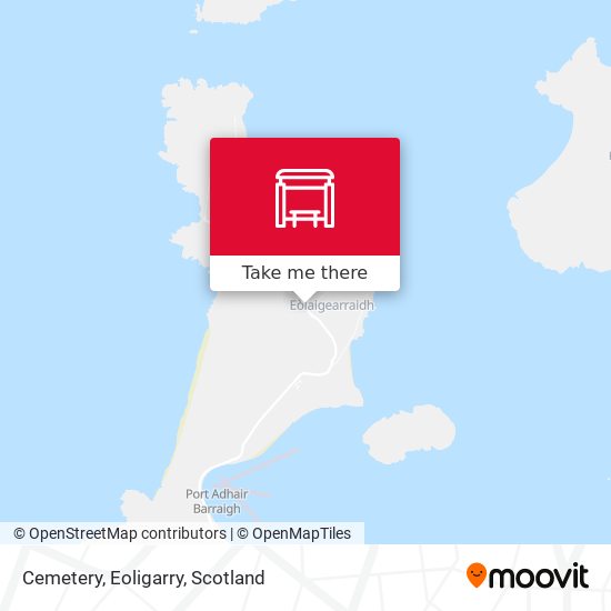Cemetery, Eoligarry map