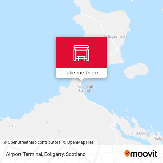 Airport Terminal, Eoligarry map