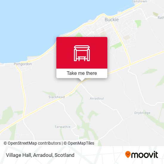 Village Hall, Arradoul map