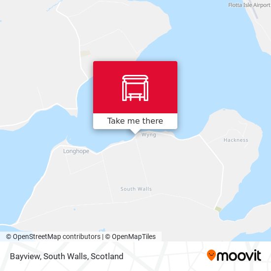 Bayview, South Walls map