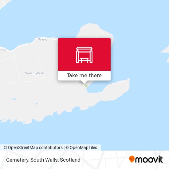 Cemetery, South Walls map