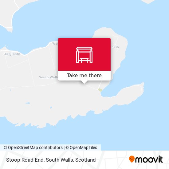 Stoop Road End, South Walls map