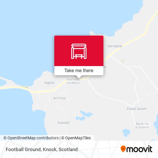 Football Ground, Knock map