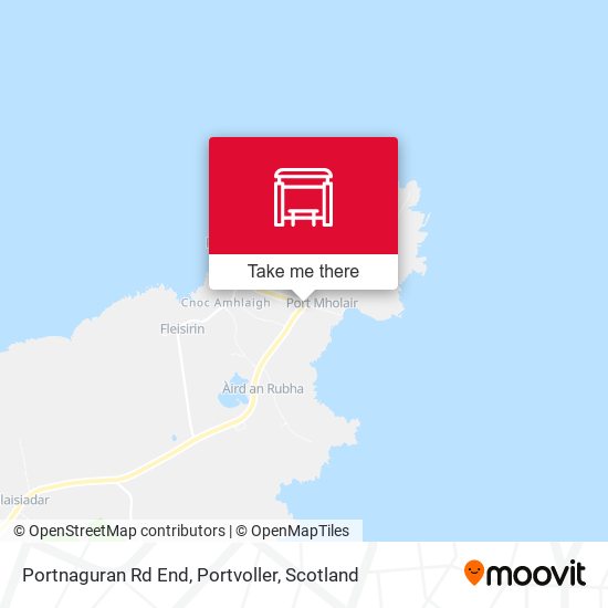Portnaguran Rd End, Portvoller map
