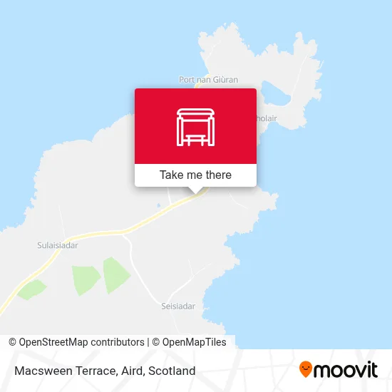 Macsween Terrace, Aird map