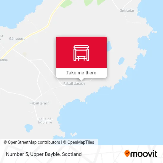 Number 5, Upper Bayble map