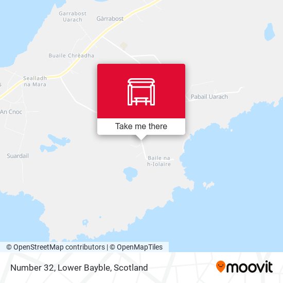 Number 32, Lower Bayble map