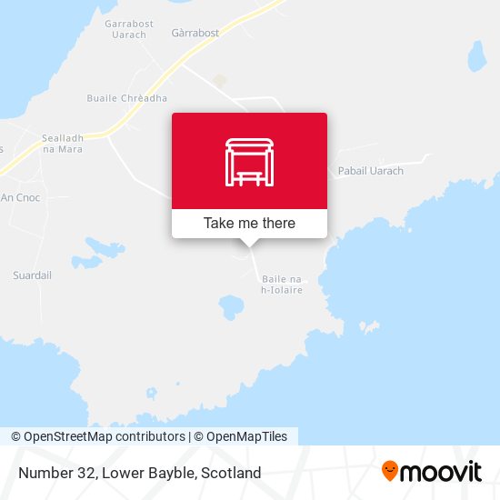 Number 32, Lower Bayble map
