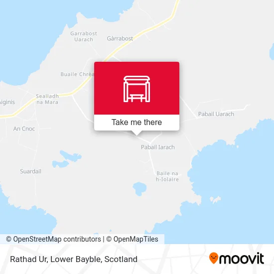 Rathad Ur, Lower Bayble map