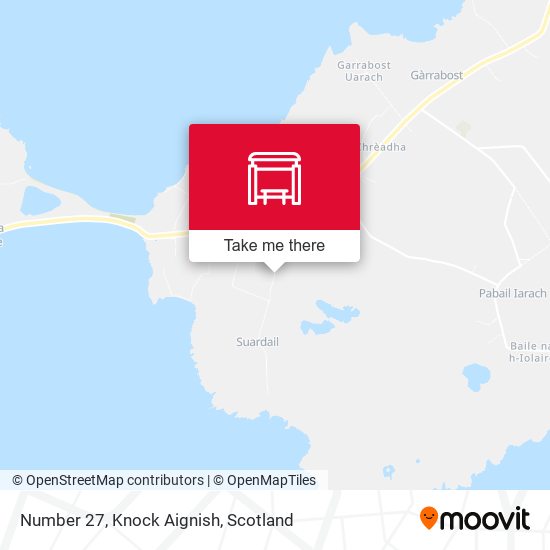 Number 27, Knock Aignish map