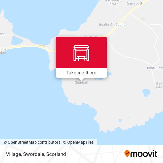 Village, Swordale map