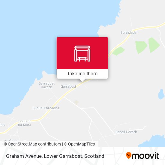 Graham Avenue, Lower Garrabost map