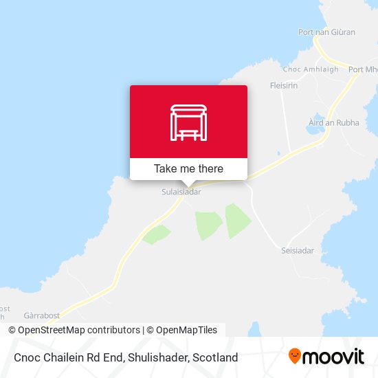Cnoc Chailein Rd End, Shulishader map