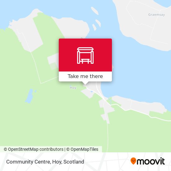 Community Centre, Hoy map